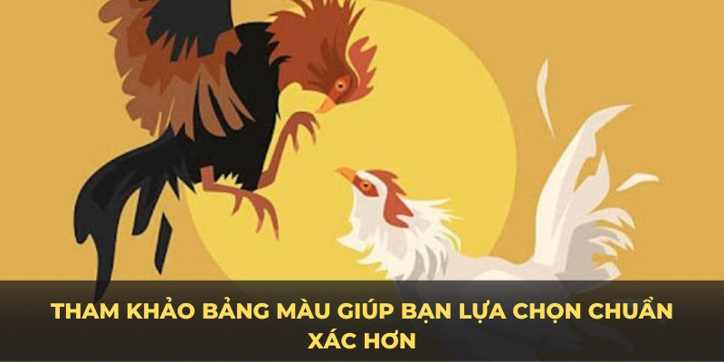 Tham khảo bảng màu 80 màu mạng đá gà